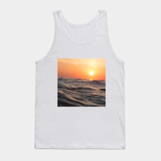 SCENERY 16 - Sunset Sky Horizon Beach Coast Tank Top